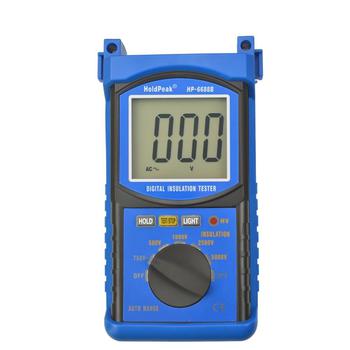 เครื่องทดสอบความต้านทานฉนวนดิจิตอล holdpeak hp-6688b